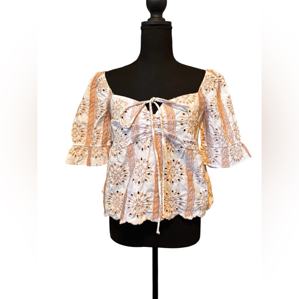 NWOT URBAN Romantics Eyelet Blouse